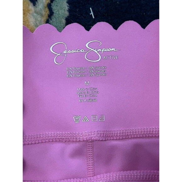 Jessica Simpson NWT Pink Activewear Pants Sz M(MSRP $39.99) - Picture 5 of 6